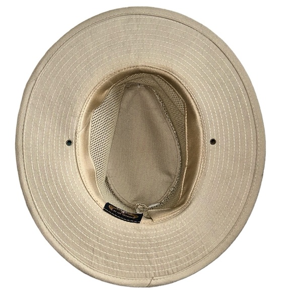 Henschel Hat Co. Khaki Safari Hat Size Medium - Picture 4 of 7